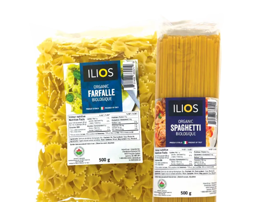 Ilios Organic Pasta