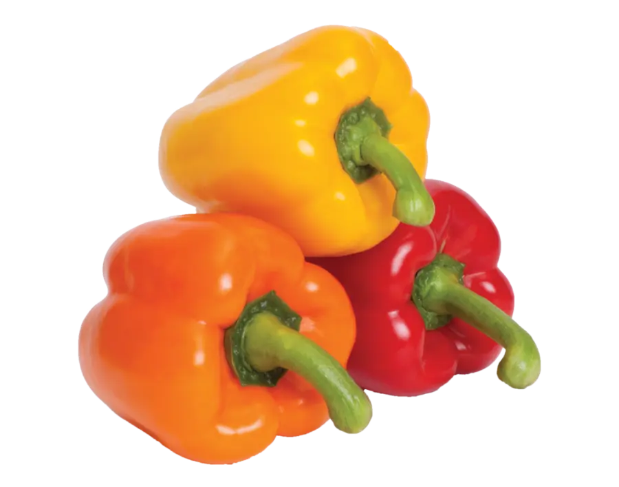 Organic Yellow, Orange or Red Peppers