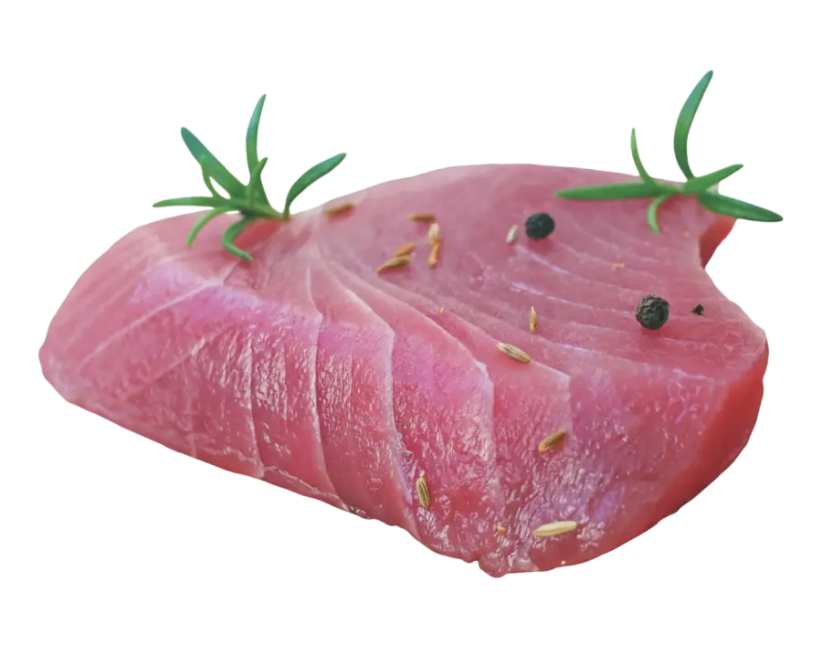 DARNES DE THON CONGÉLÉES OU DÉGELÉES